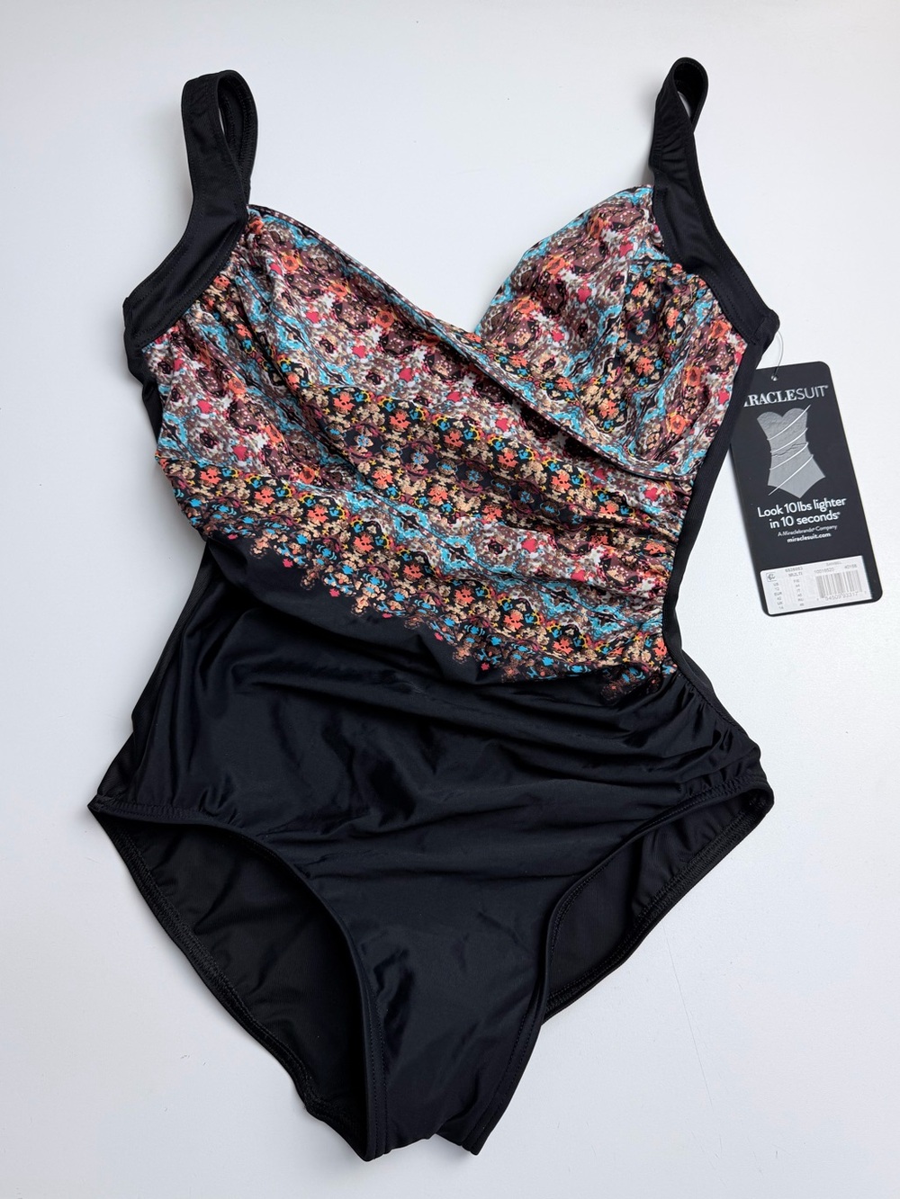 Miraclesuit Nefertiti Sanibel One Piece Underwire Swimsuit size 12 NWT - Picture 5 of 11